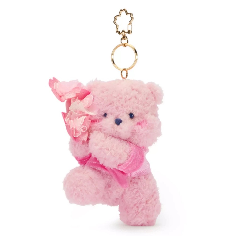 DISNEY Winnie the Pooh Sakura Cherry Blossom Plush Keychain – Disney Store Japan